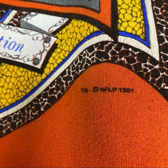 Vtg Denver Broncos Crewneck Sweatshirt MED - Picture 4 of 6